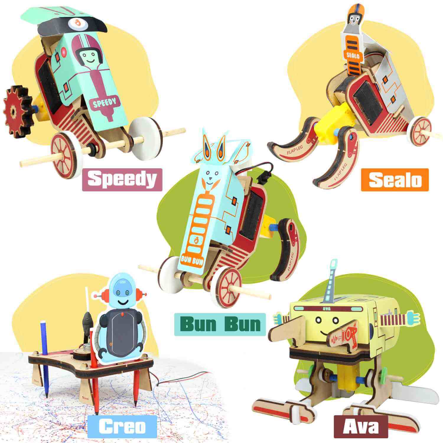 5-in-1 DIY Transforming Bots | 8-12 yrs