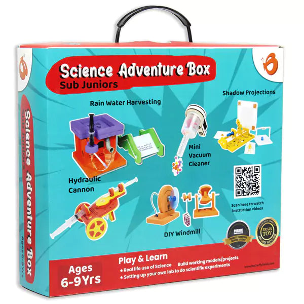 5-in-1 DIY Science Adventure Box | 6- 9 yrs
