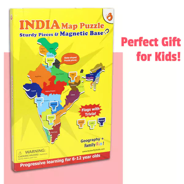 India Map Magnetic Puzzle | 6-8 yrs