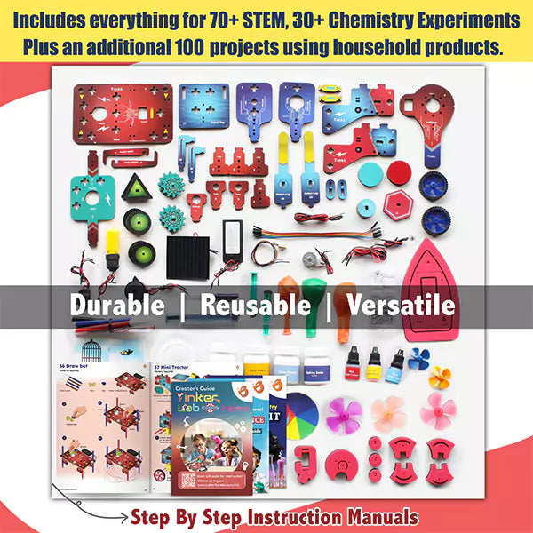 70+ DIY Science Projects Kit | 8-15 yrs