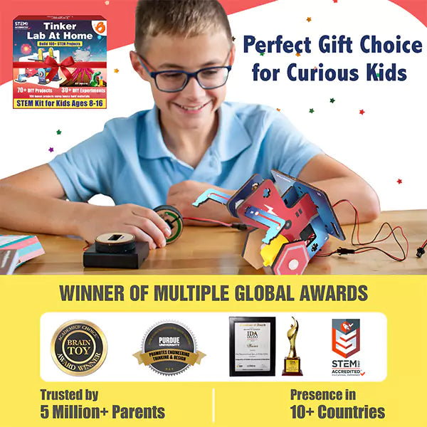 70+ DIY Science Projects Kit | 8-15 yrs