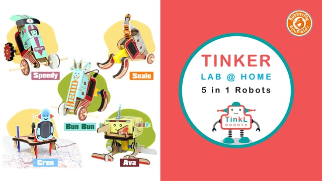 5-in-1 DIY Transforming Bots | 8-12 yrs