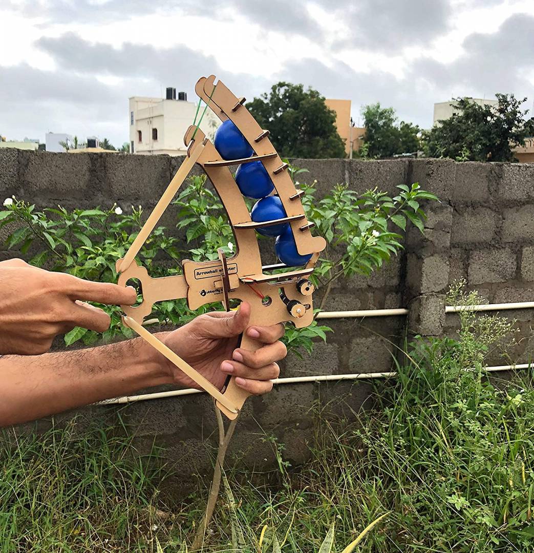 2in1 Catapult & Arrowball Shooters Butterfly EduFields STEM Toys & Games