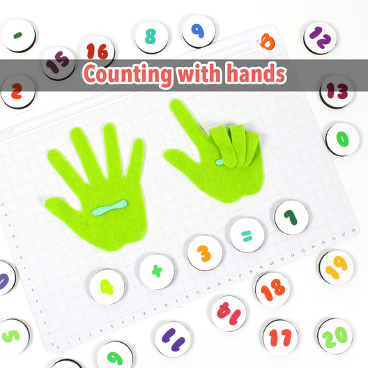 5-in-1 Magnetic Preschool Math Set | 6-8 yrs